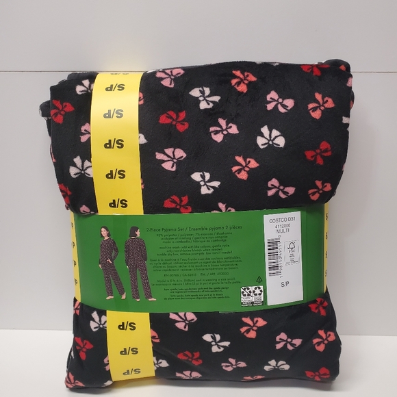 kate spade 2 piece pyjama set 💕 with bow print - Picture 4 of 7